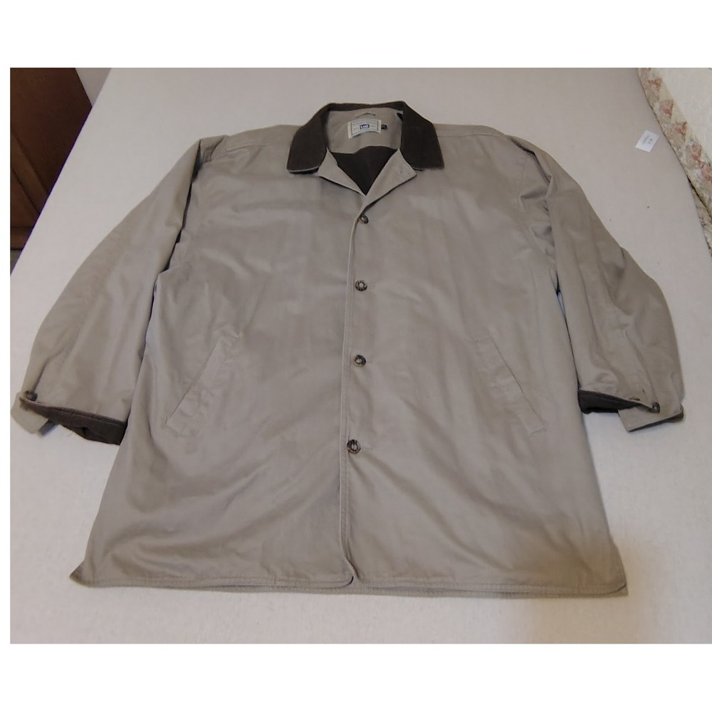 Lee Mens Jacket Tan Khaki Chore Heritage Americana Workwear Casual Outerwear 2XL